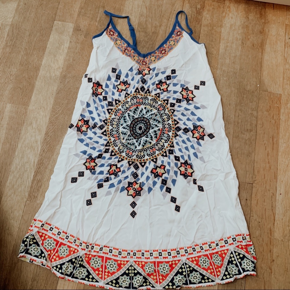 Aztec design dress